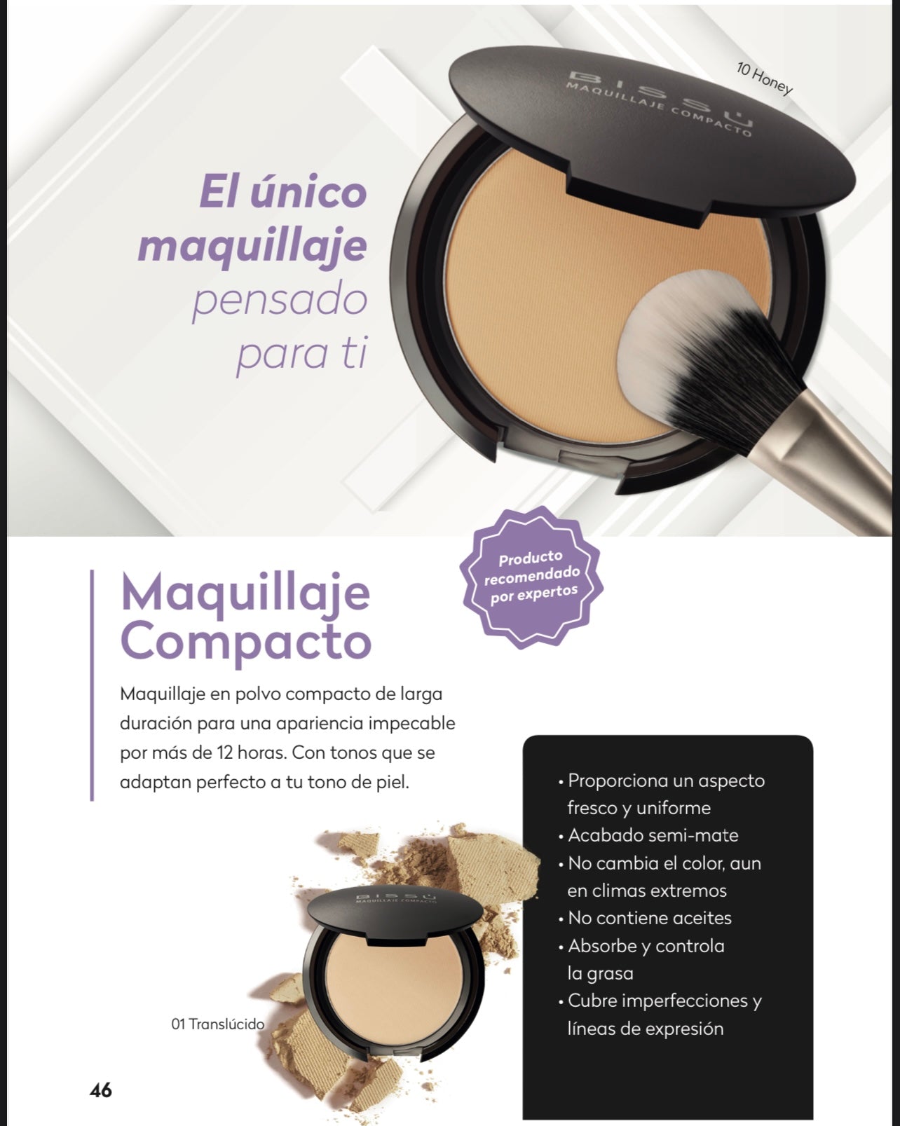 Bissu Compact powder makeup